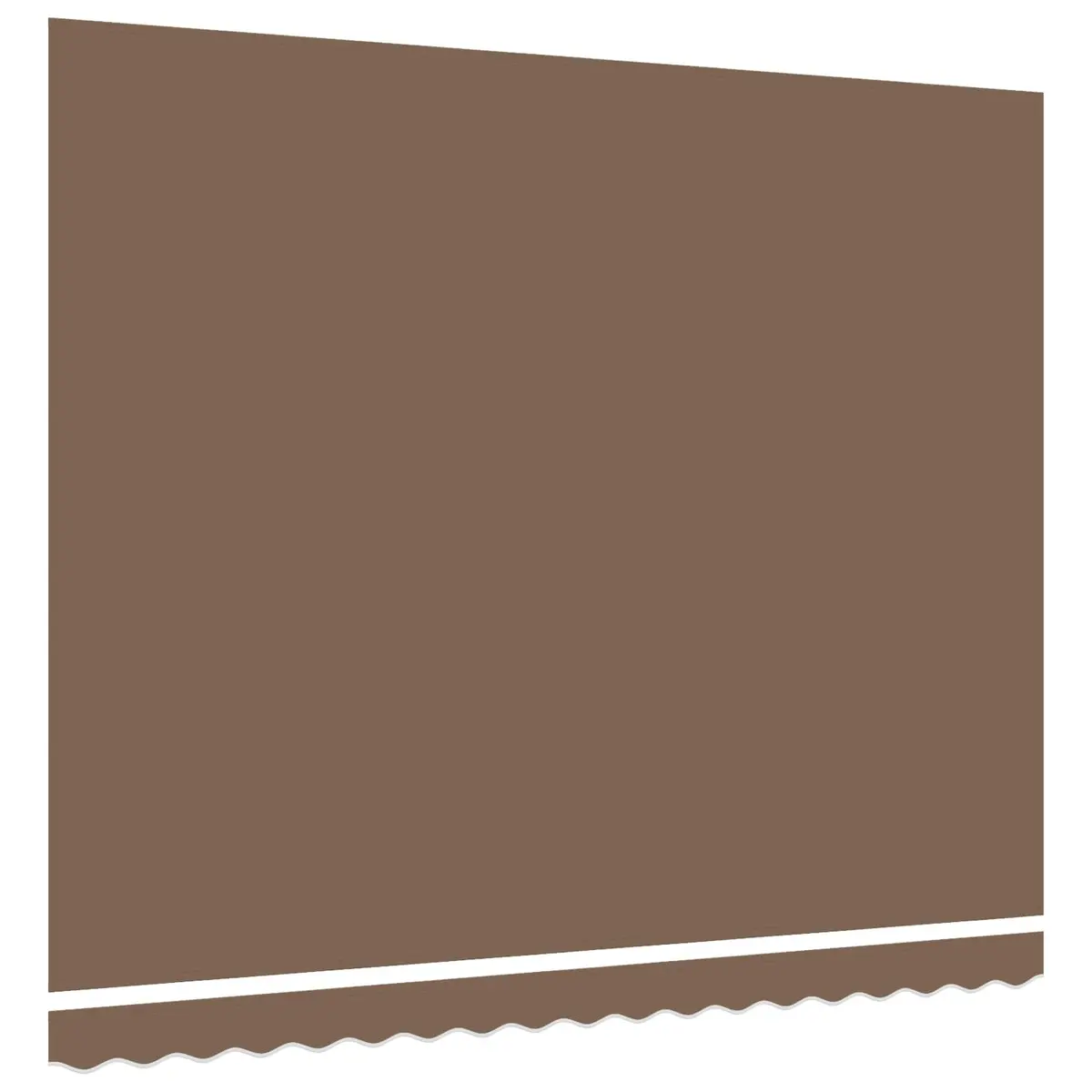 Awning Replacement Fabric Beige 4 x 3 m Outdoor Window Door Sun Shade Polyester