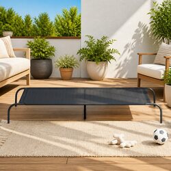 Specifications of Black Elevated Dog Bed 150x90x20cm