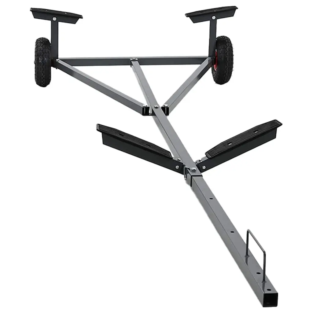 Boat Trailer Frame for Marine Transport 302 x 107 x 42 cm Steel Construction