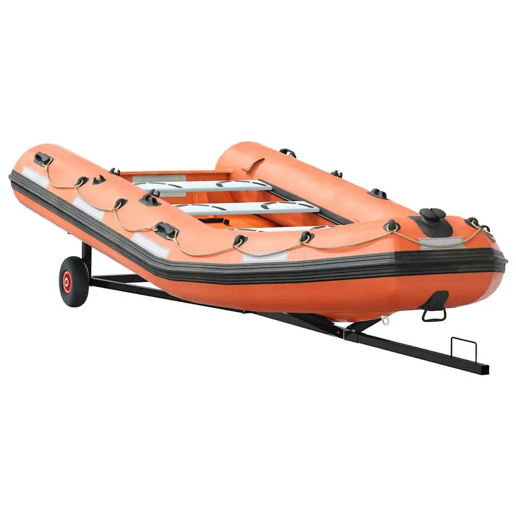 Boat Trailer Frame for Marine Transport 302 x 107 x 42 cm Steel Construction