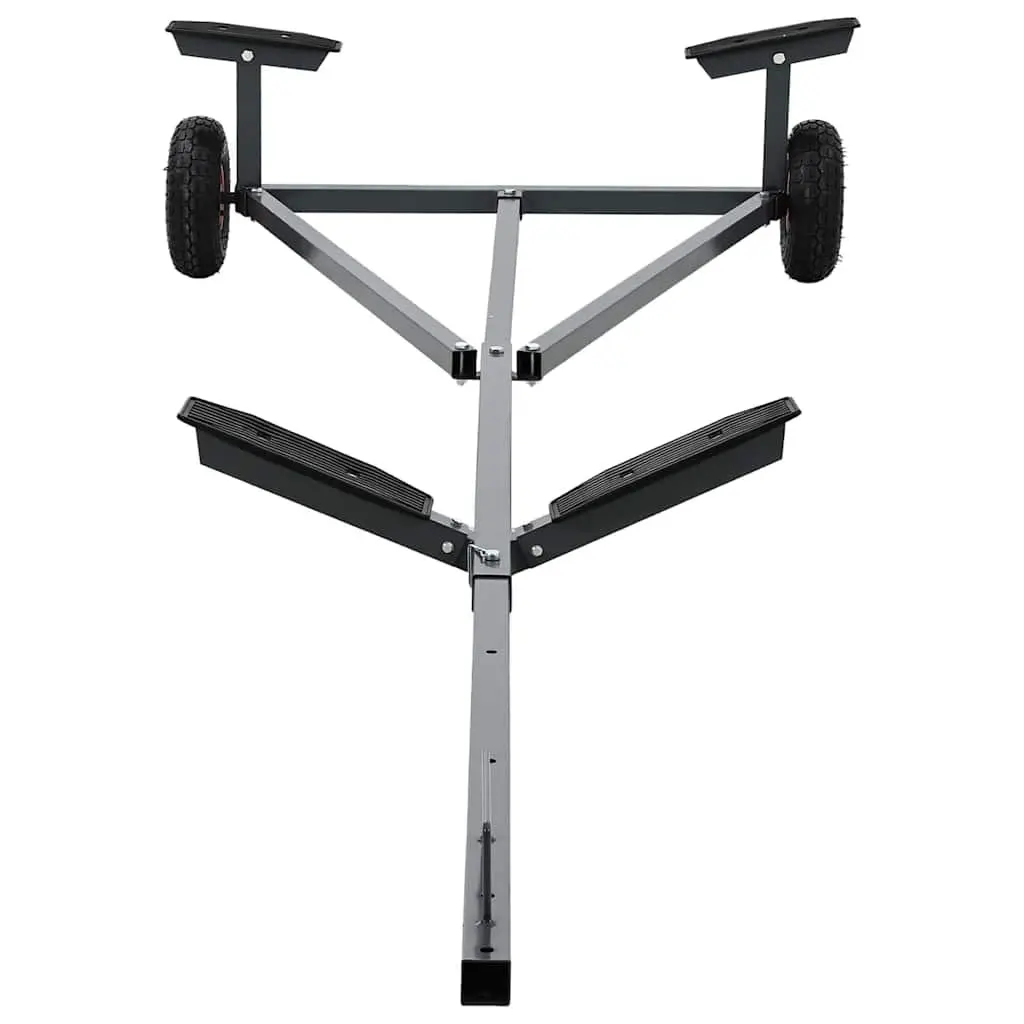 Boat Trailer Frame for Marine Transport 302 x 107 x 42 cm Steel Construction