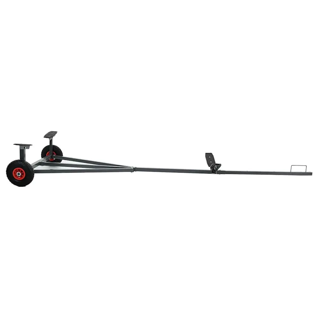 Boat Trailer Frame for Marine Transport 302 x 107 x 42 cm Steel Construction