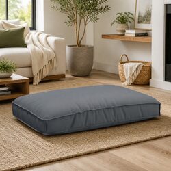 120 x 80 x 12 cm Anthracite Rectangular Cushion Specifications