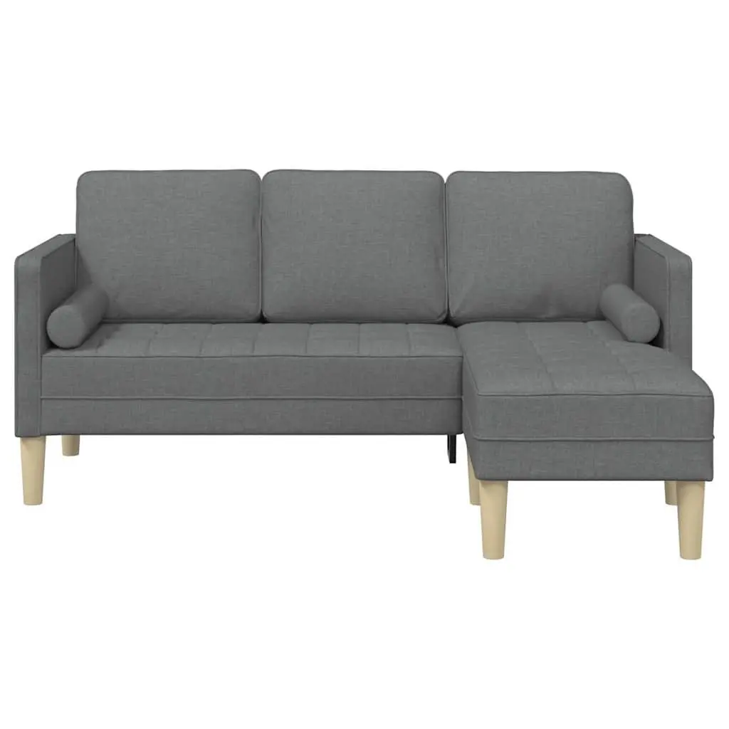 Modular Sofa Set with Grey Cushions