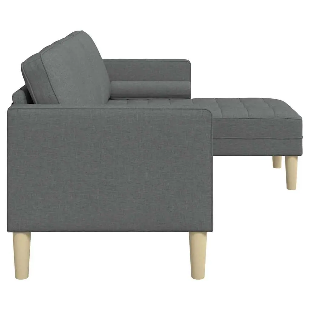 Modular Sofa Set with Grey Cushions