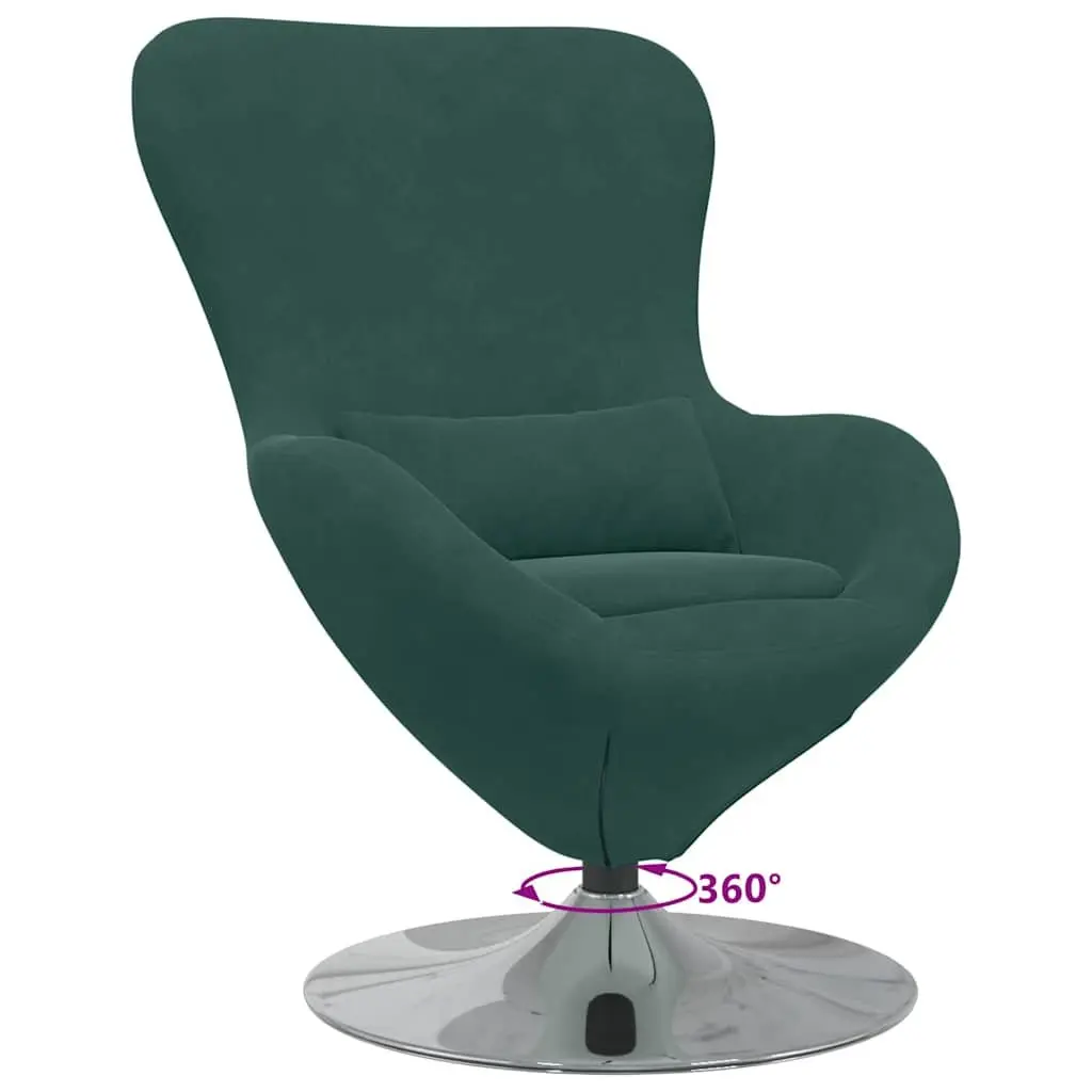 Velvet Egg Chair