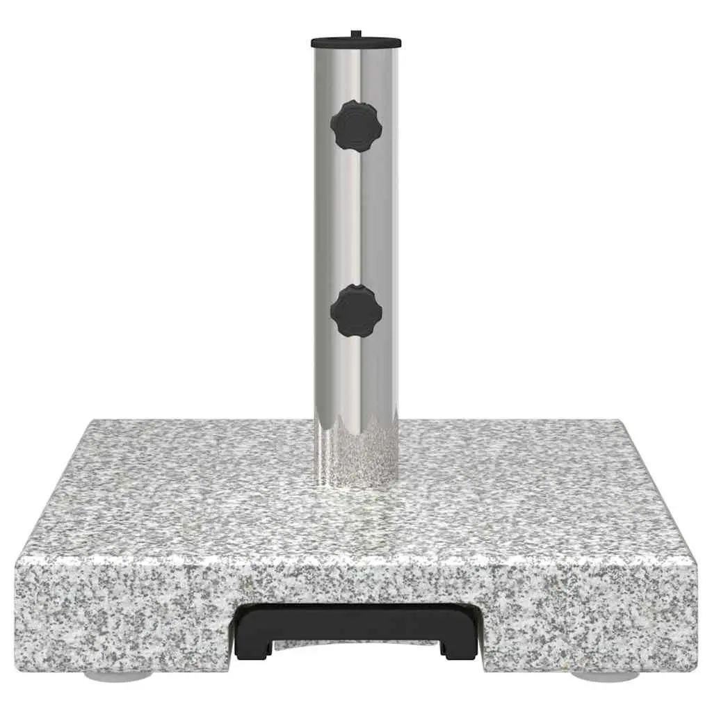 Grey Granite Parasol Base 41 x 41 x 37 cm
