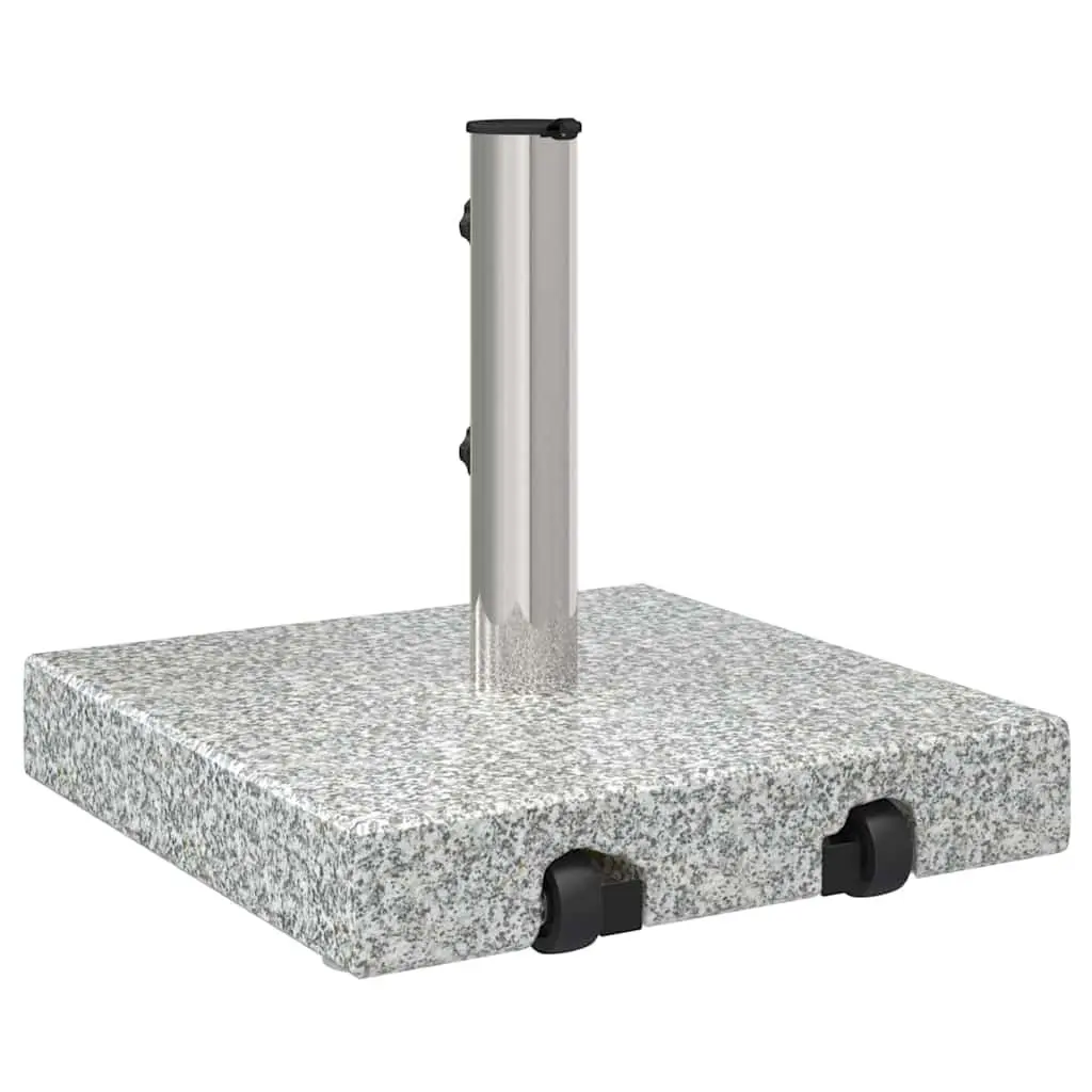 Grey Granite Parasol Base 41 x 41 x 37 cm
