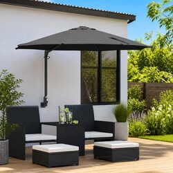 Garden Parasol Specifications: Cantilever Umbrella