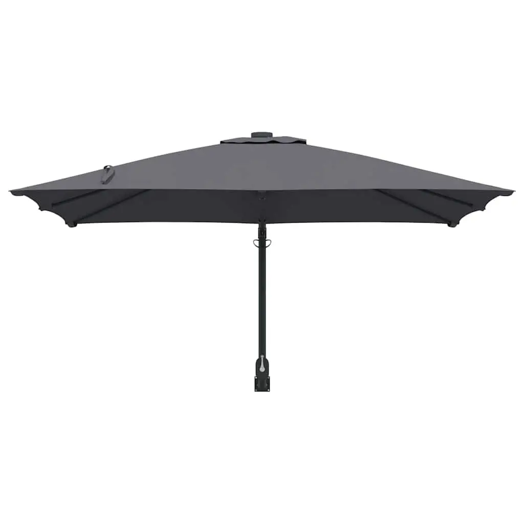 Garden Parasol Outdoor Umbrella Anthracite 248.5cm Patio Shade