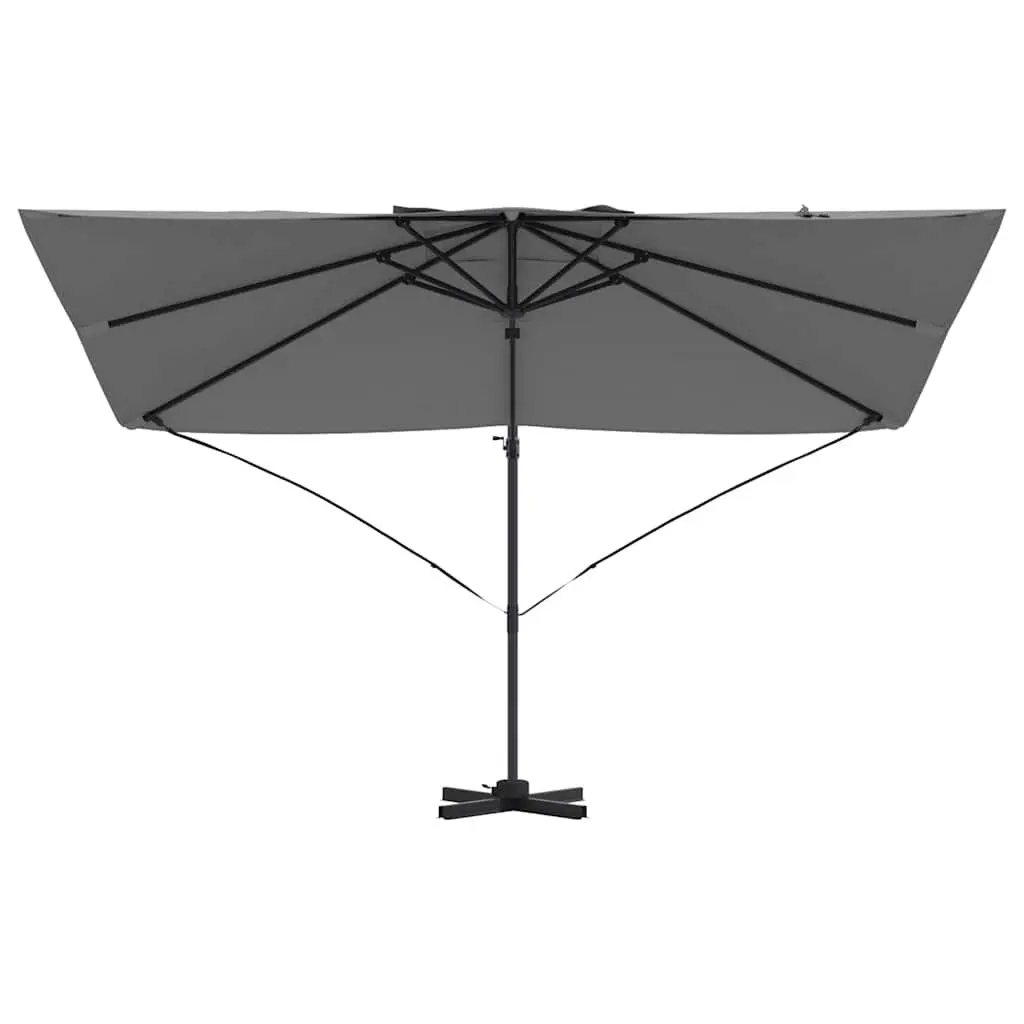 Cantilever Parasol Garden Patio Outdoor Sunshade Anthracite 351x250x260cm