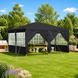 Party Tent Specifications: Anthracite 400x400x266cm Canopy