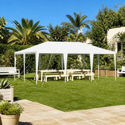 Specifications for White Outdoor Canopy Tent 600 x 400 x 266 cm