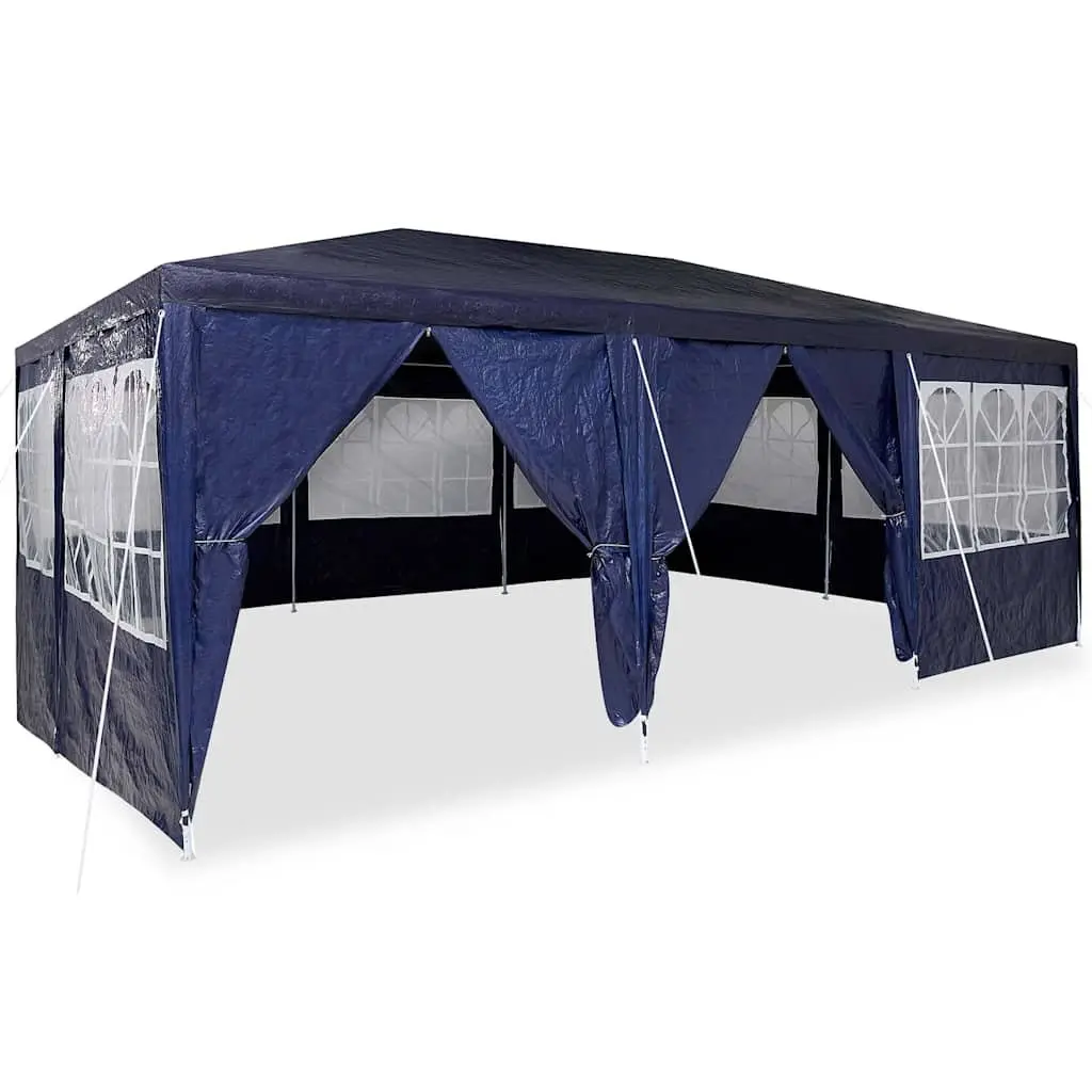 Party Tent Outdoor 600 x 400 x 266 cm Gazebo with Removable Sidewalls