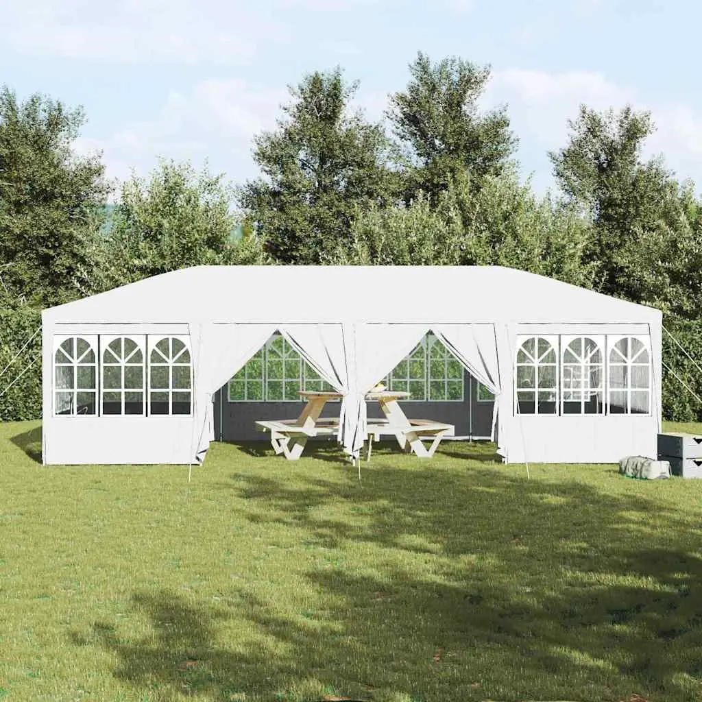 Party Tent Outdoor Gazebo 800 x 400 x 266 cm with Removable Sidewalls