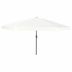 Garden Parasol Dimensions 394x394x248cm in Brown
