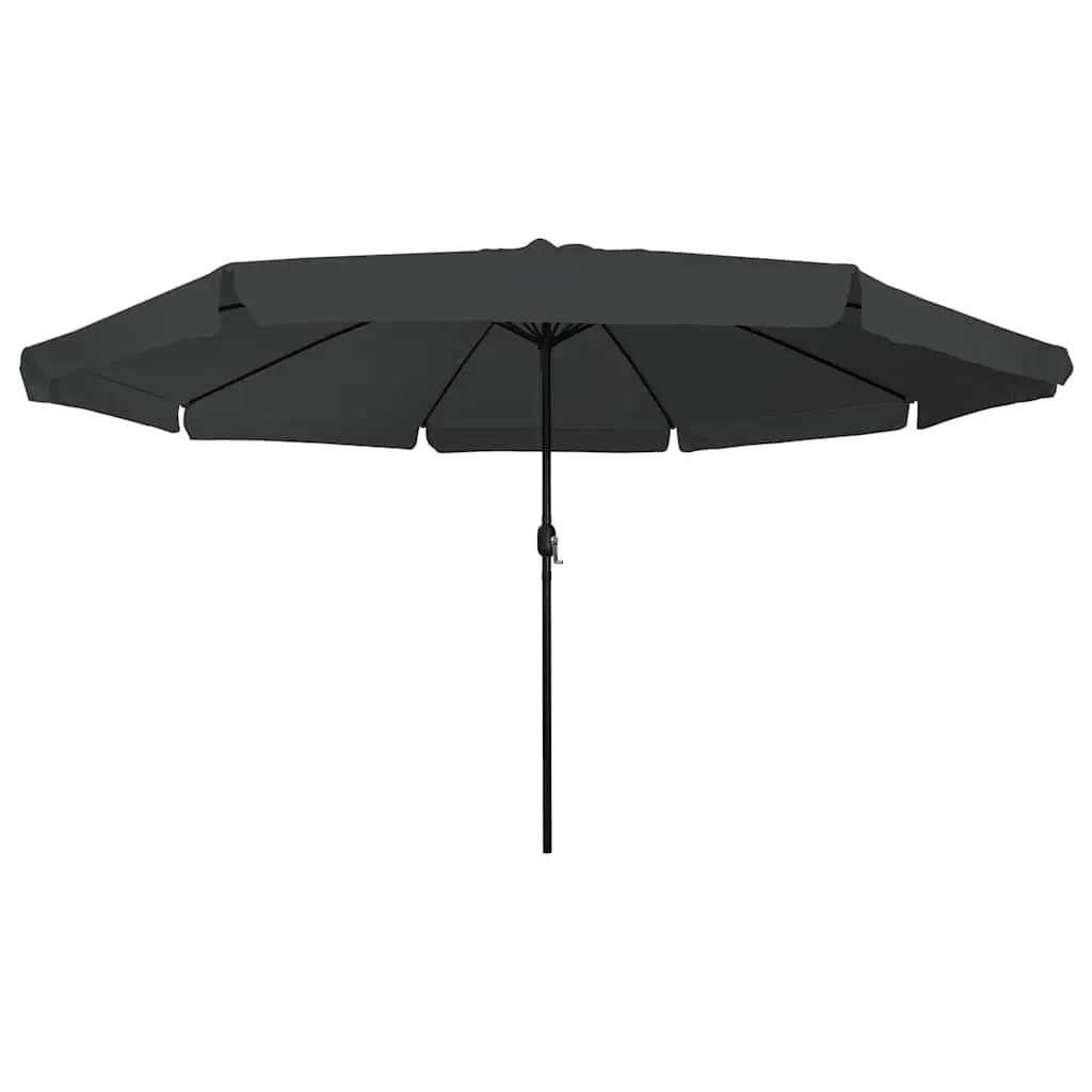 Garden Parasol Outdoor Umbrella Sunshade Anthracite 394x394x248cm