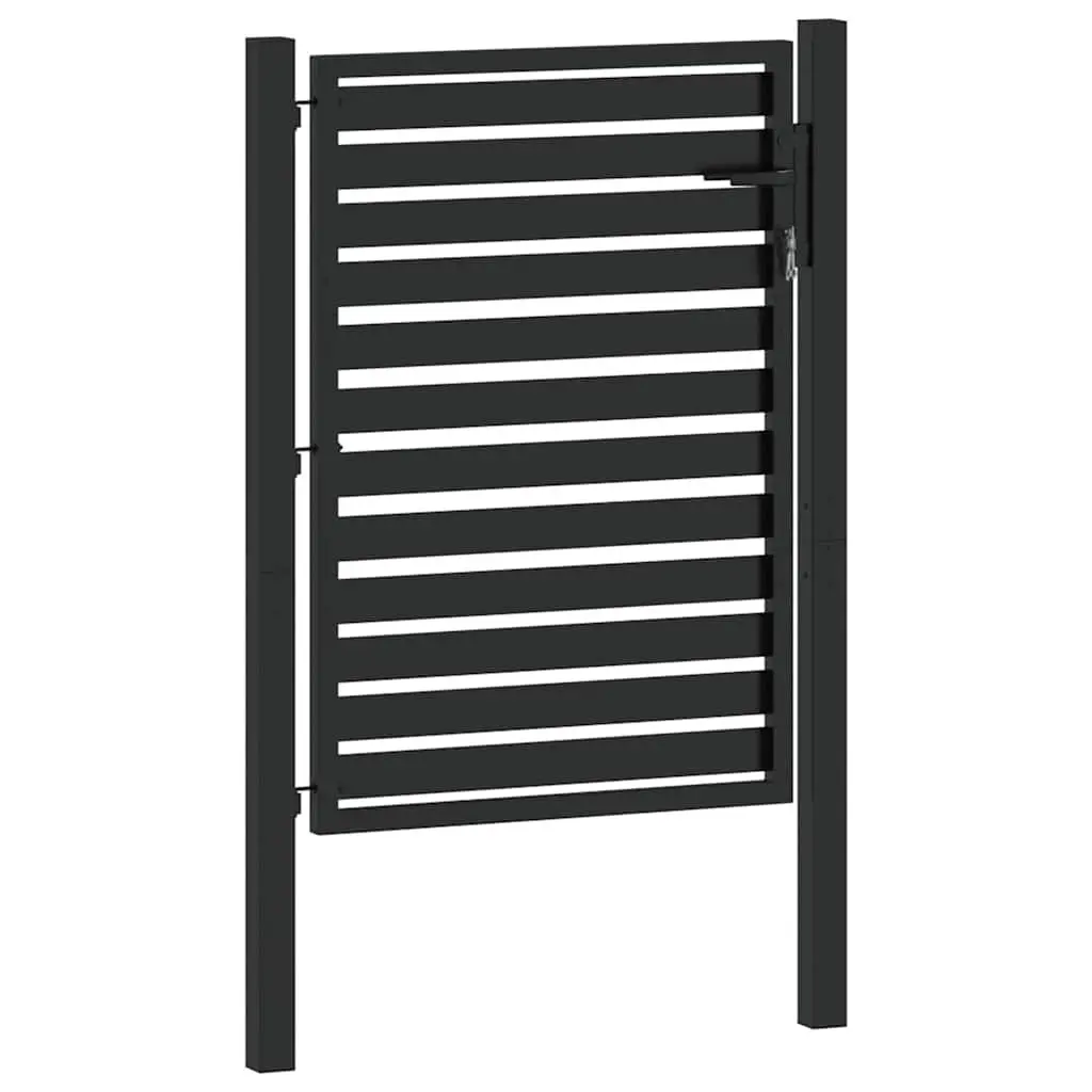 Garden Gate Lockable Aluminium 100x120cm for Patio Barrier