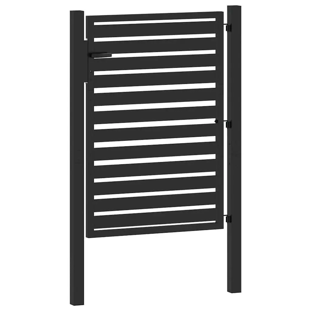 Garden Gate Lockable Aluminium 100x120cm for Patio Barrier