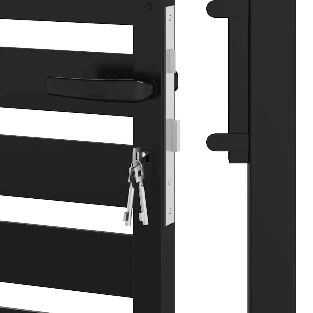 Garden Gate Lockable Aluminium 100x120cm for Patio Barrier