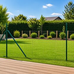 Specifications of 13 Green Steel Embedded Fence Posts