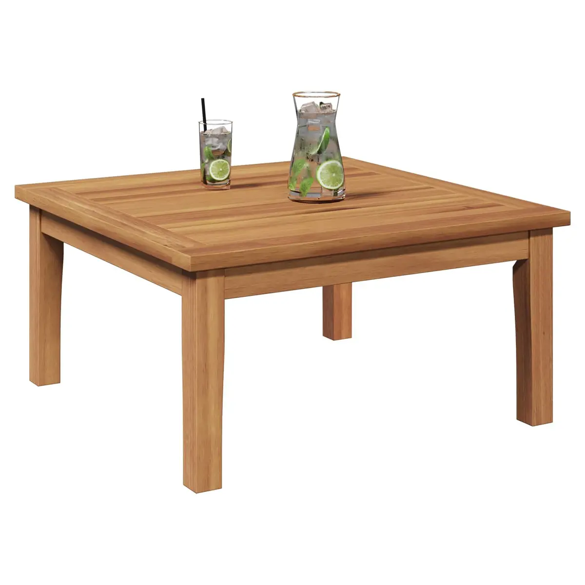 Teak Wood Rectangular Patio Table