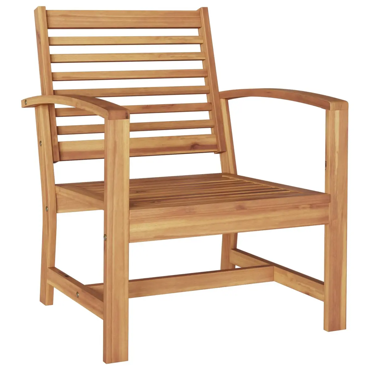 Outdoor Chairs Set for Garden Patio 2 Piece Brown Dark Grey 65x60x76.5cm