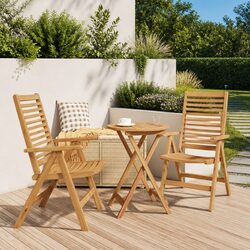 Specifications for Outdoor Folding Chair Set - Teak Wood