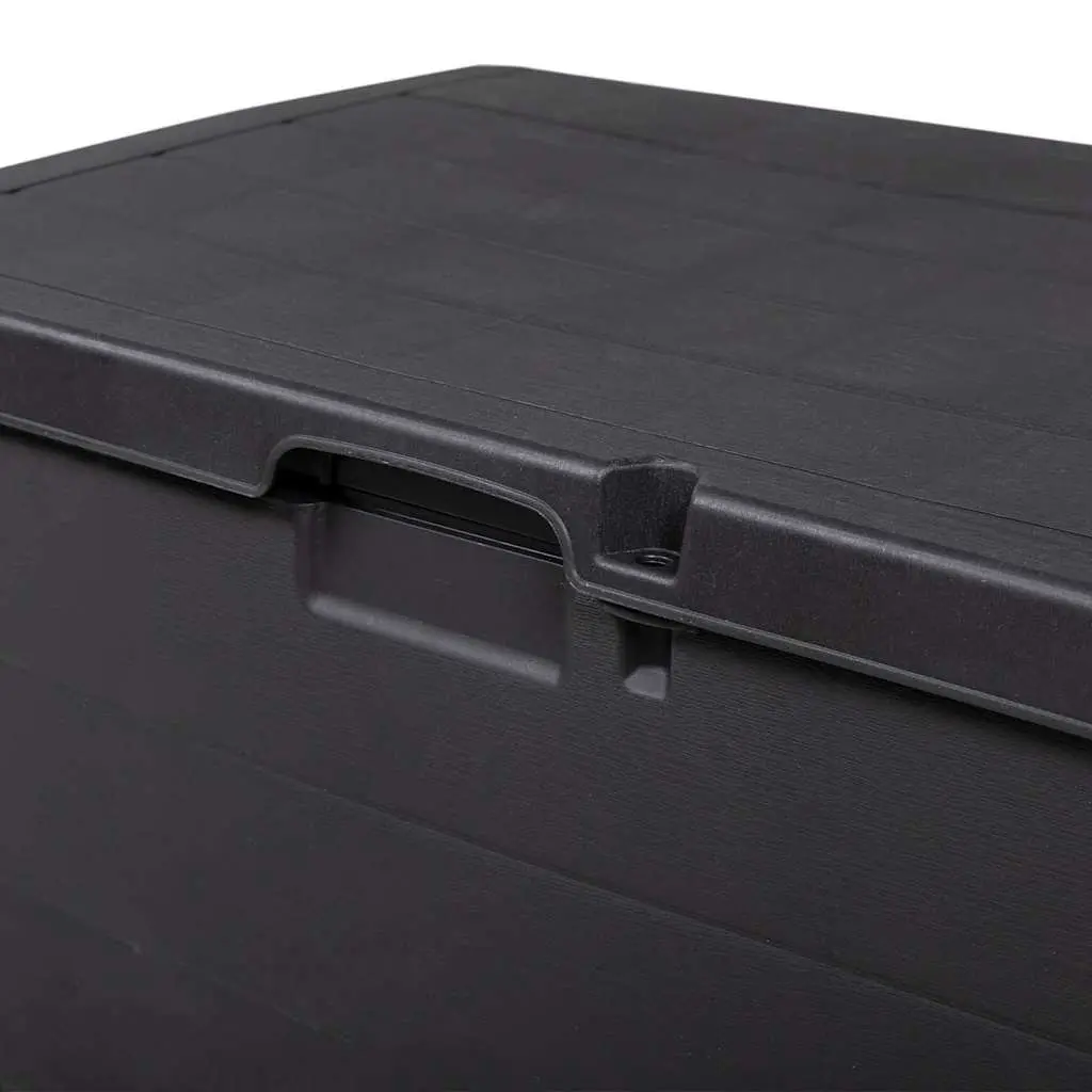 Garden Storage Box Outdoor Indoor Anthracite 77.5 x 54.5 x 53 cm