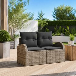 Garden Sofa Dimensions: 124cm L x 62cm W x 69cm H