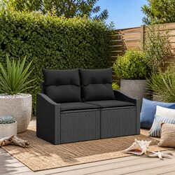 Modular Garden Sofa with Dimensions 123 x 62 x 69 cm