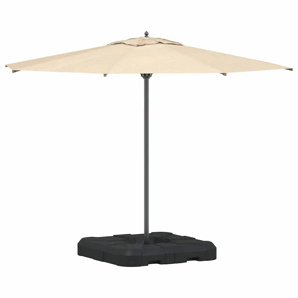 Cantilever Umbrella Base for Garden and Terrace Black Modern Size