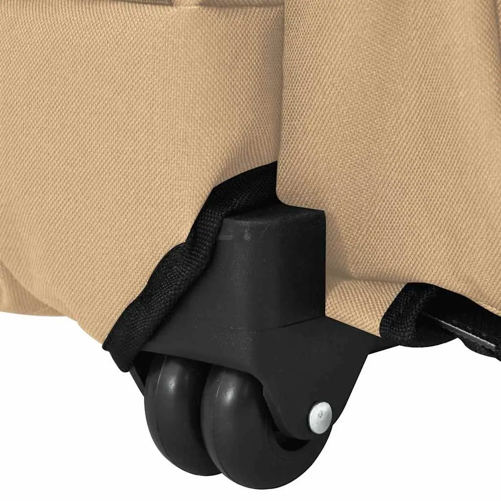 Pet Trolley 3-in-1 Rolling Carrier Backpack Hand Bag for Small Dogs Cats Portable 48 x 32 x 57-106 cm