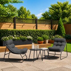 Outdoor Garden Chairs Dimensions: 60.5 x 81 x 71 cm