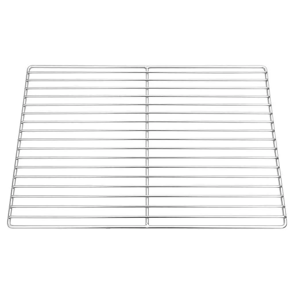 Grill Grate Outdoor Cooking 47 x 32.5 cm Silver