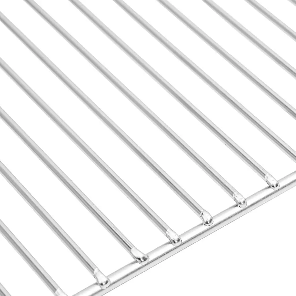 Grill Grate Outdoor Cooking 47 x 32.5 cm Silver