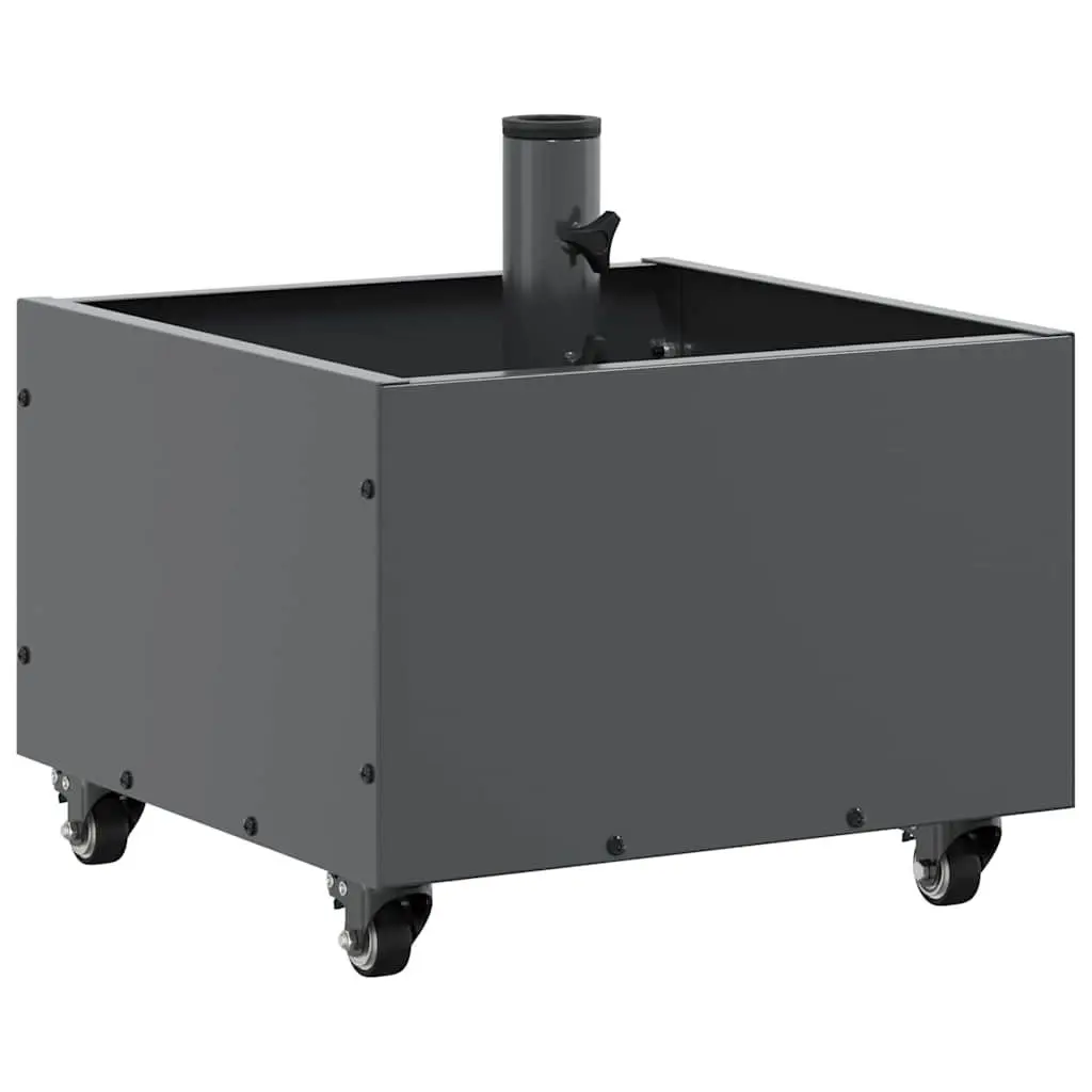 45cm Steel Parasol Base in Anthracite