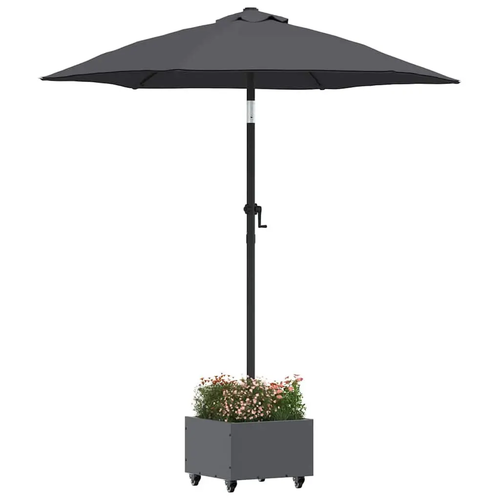45cm Steel Parasol Base in Anthracite