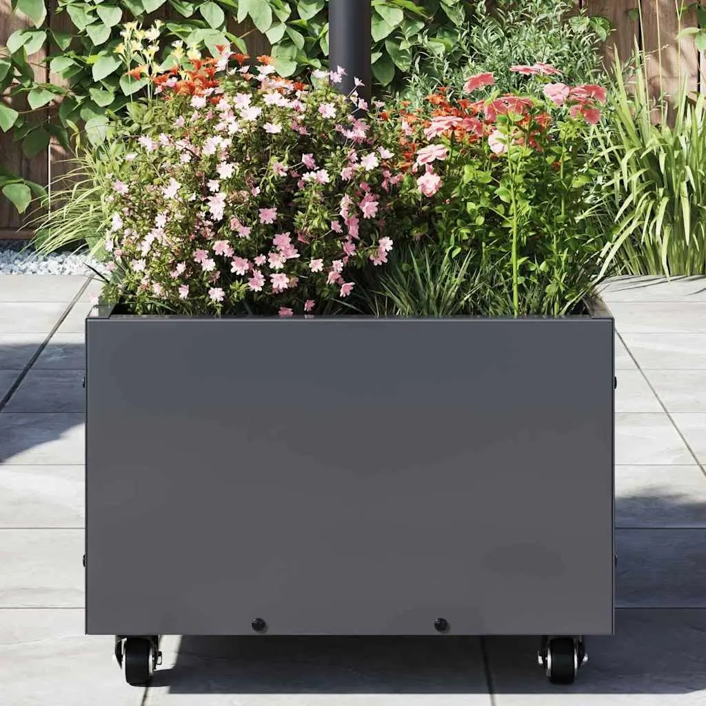 45cm Steel Parasol Base in Anthracite