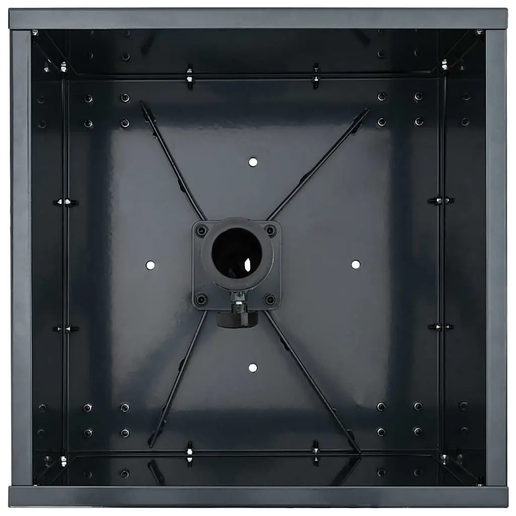 45cm Steel Parasol Base in Anthracite