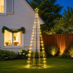 LED Christmas Tree Specifications: 100.5cm, Iron Frame, 8 Modes