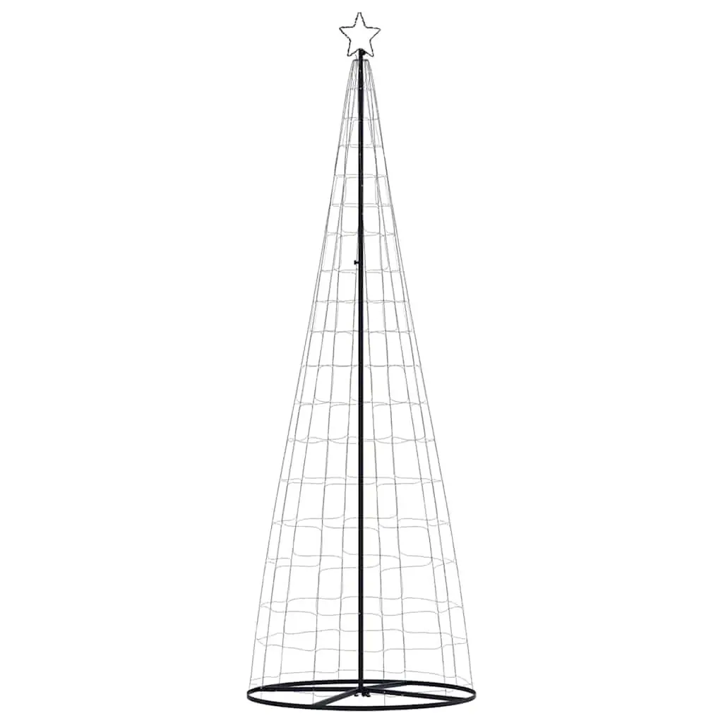 LED Christmas Tree Cool White 8 Flash Modes Indoor Outdoor Holiday Decoration