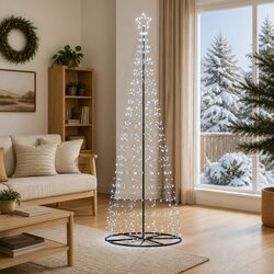 Specifications of LED Christmas Tree: 160x160x503cm, Cool White