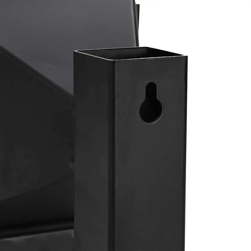 Pellet Trap Shooting Target Indoor Outdoor 17.5cm Steel Frame Black
