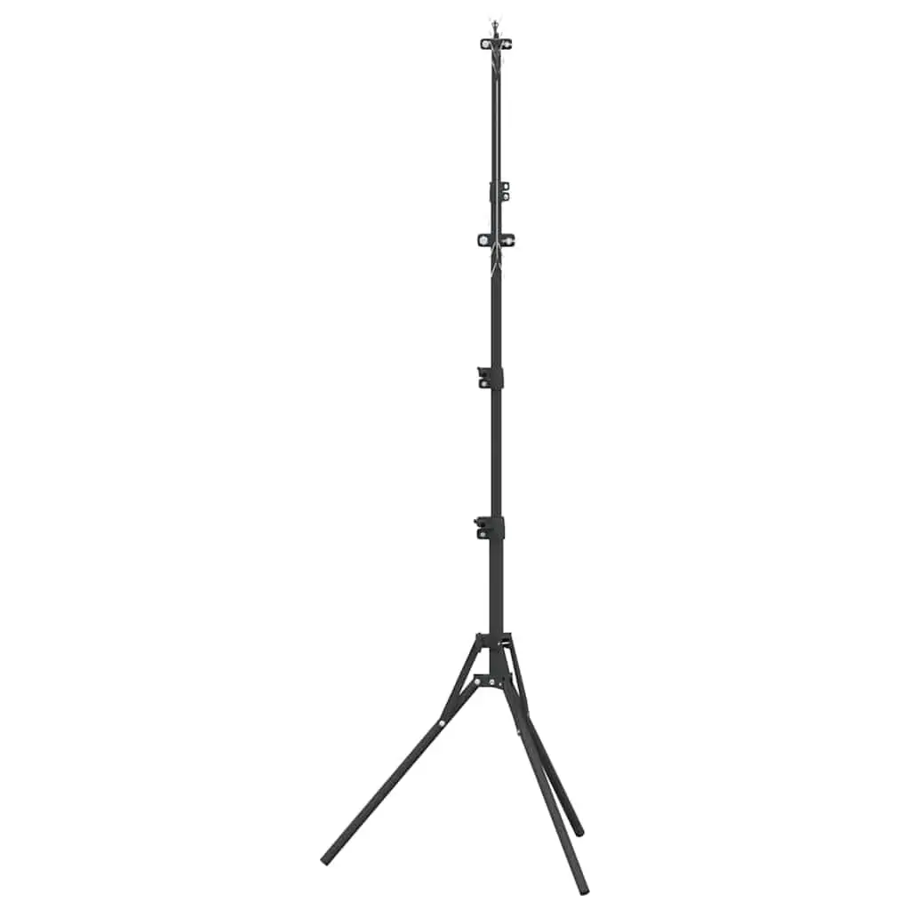 Target Stand Folding Metal Shooting Range Outdoor Accessories Black