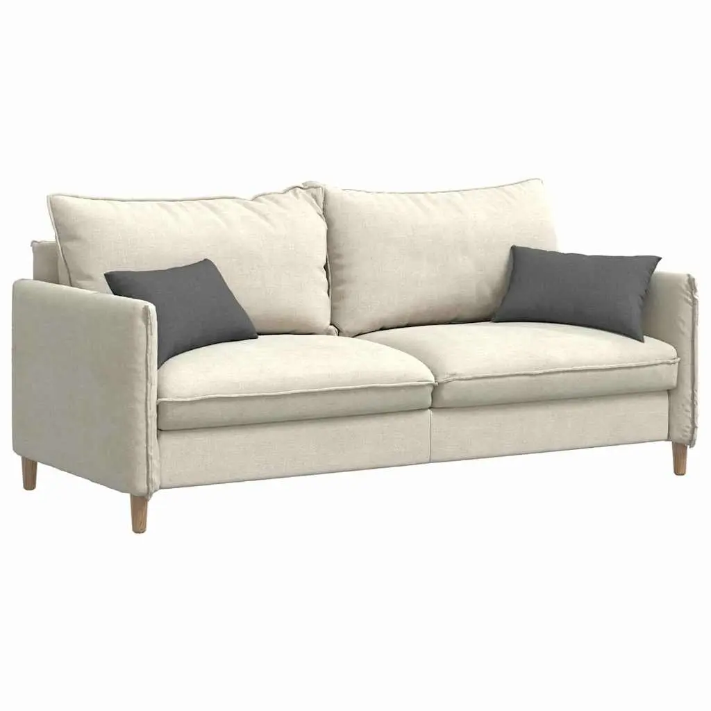 Sofa Pillows Indoor Dark Grey 50 x 30 cm 2 Piece Removable Cover Polyester Filling