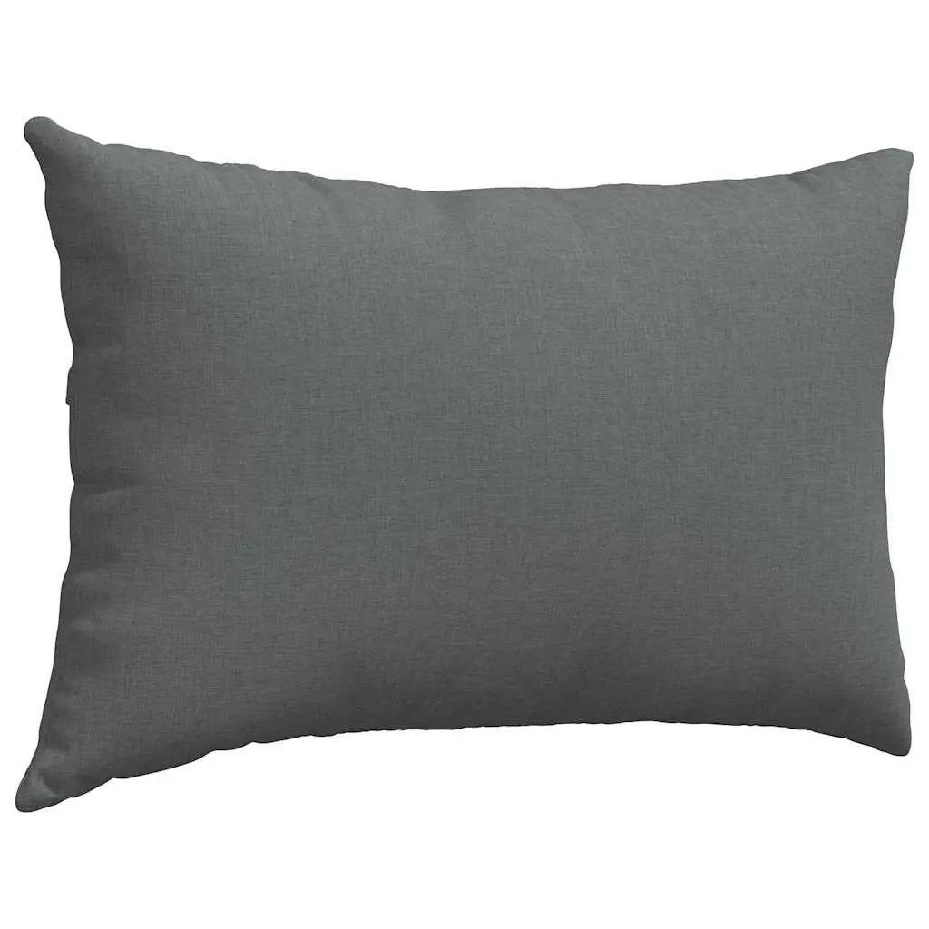 Grey Sofa Pillows 2-Piece Set, 60 x 40 cm