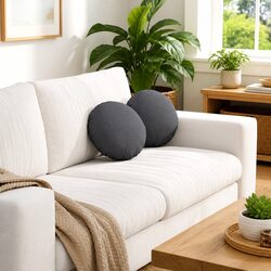 Specifications for Round Dark Grey Seat Cushions, 30cm