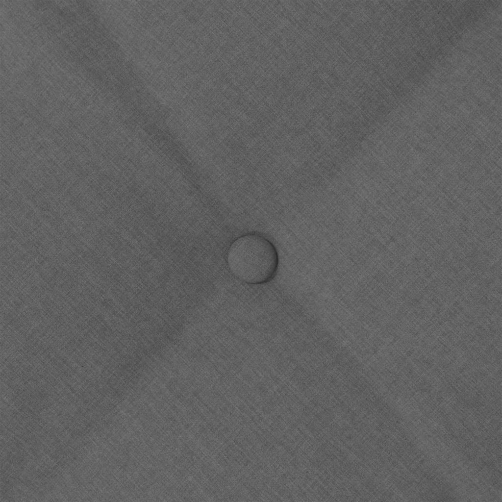 Dark Grey Back Pillow 120x19x50cm