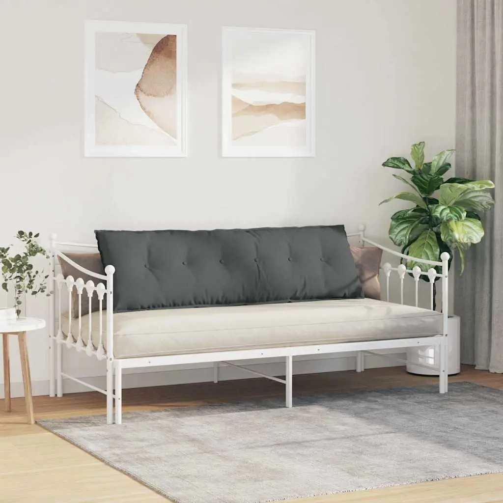 Back Pillow Grey Indoor Support Cushion Living Room Home Decor 160 x 19 x 50 cm
